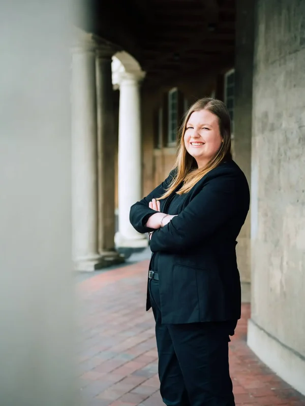 businessfoto einer frau in hamburg